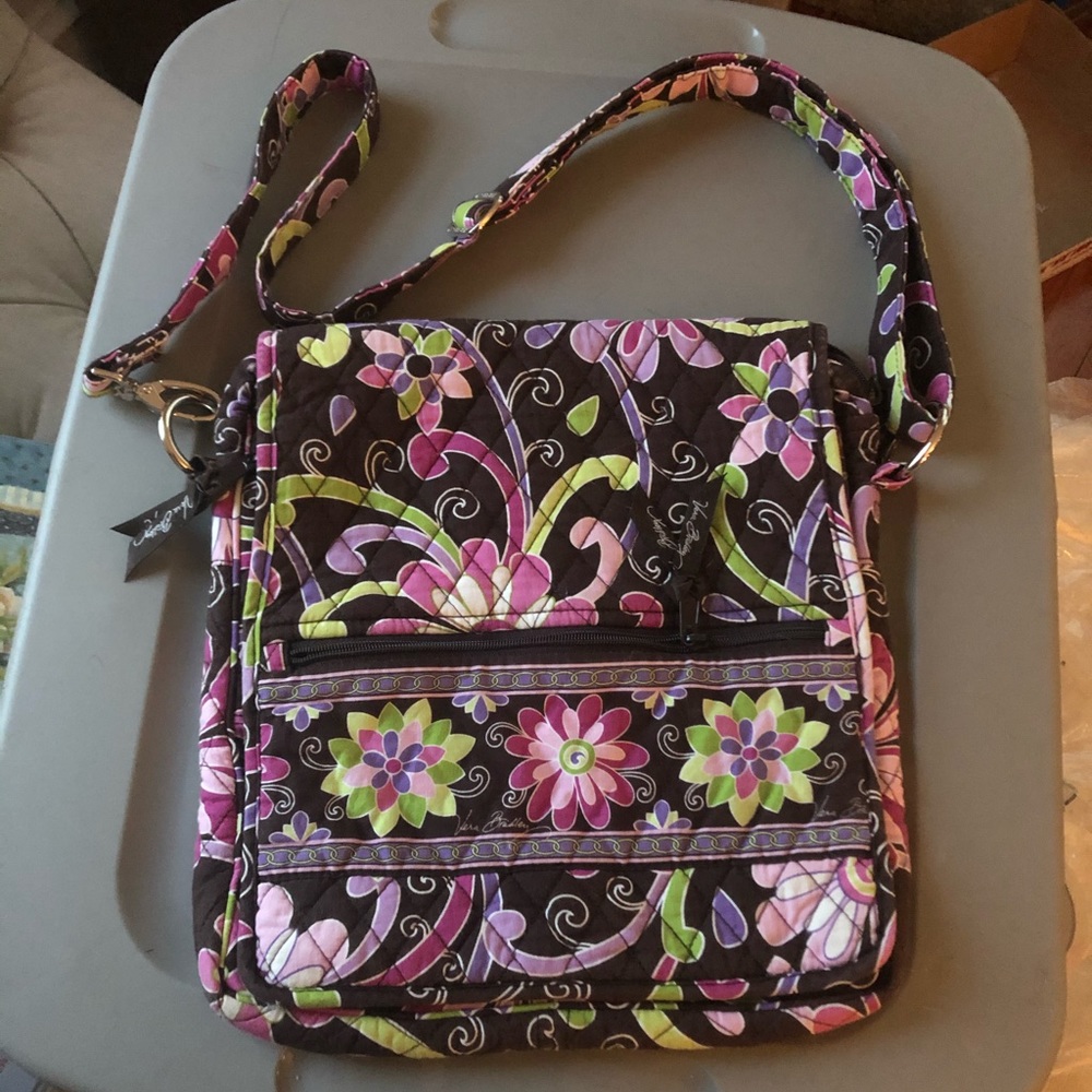 Purple Vera Bradley shoulder bag